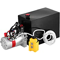 Moracle Bomba Hidráulica de Acción 12 V DC con Tanque Grande en Doble Efecto Efecto simple para Remolque de Descarga…